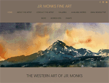 Tablet Screenshot of jrmonks.com